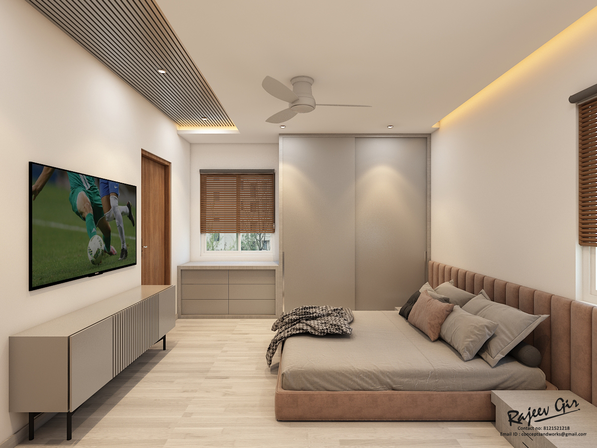 Master Bedroom — Sliding Wardrobe